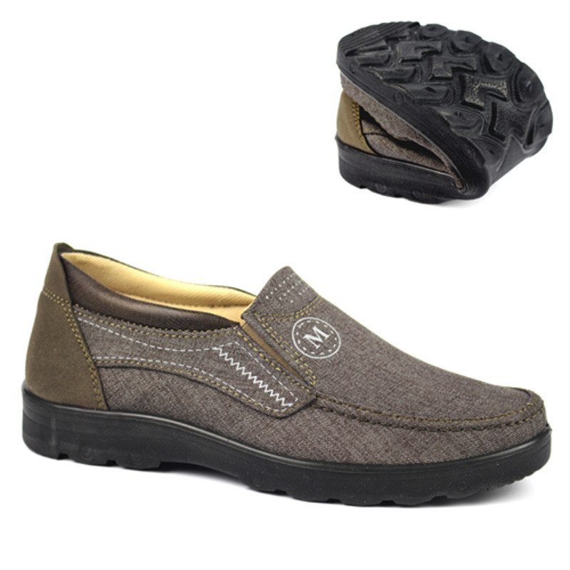 春季老北京布鞋男士单鞋中老年爸爸鞋软底轻质