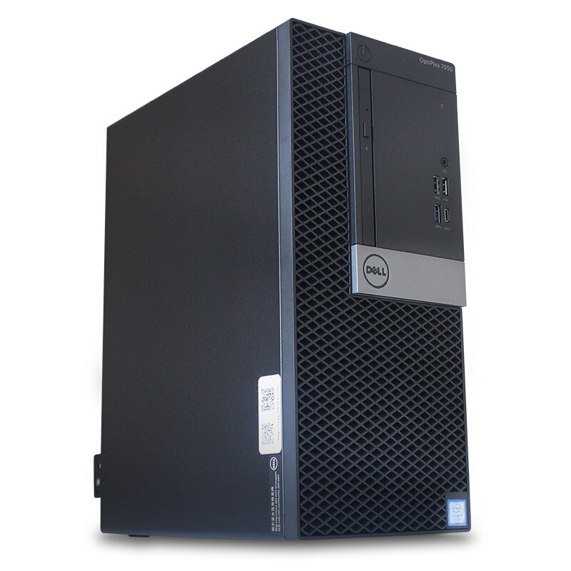 戴尔dell optiplex 7050mt 带23.8台式电脑整机 i7