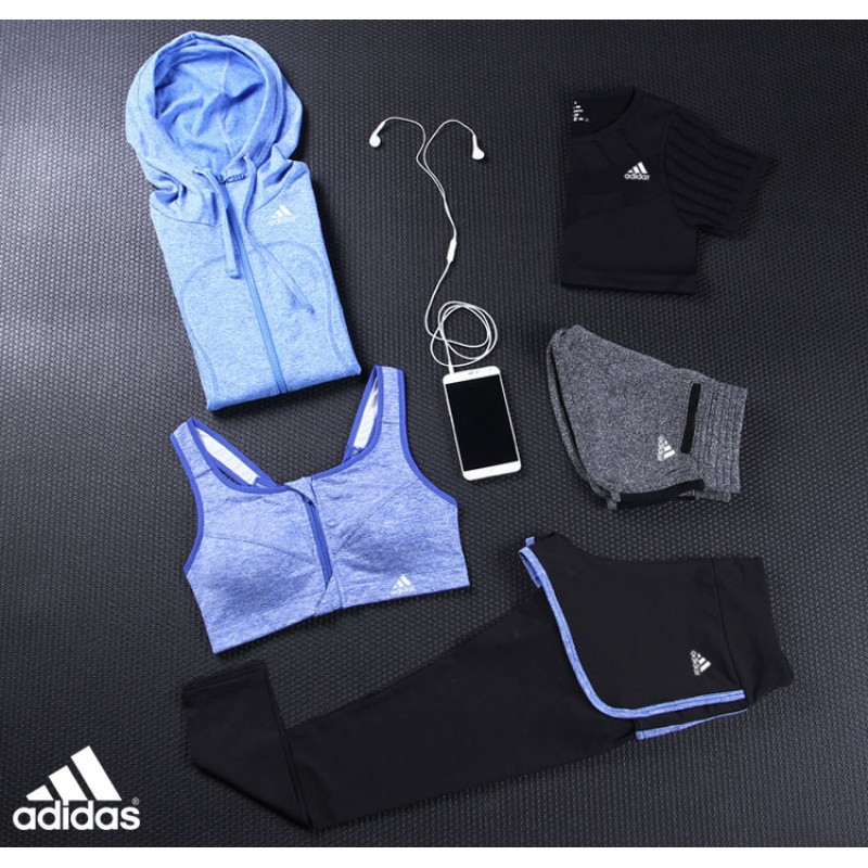 adidas阿迪达斯瑜伽服套装女2017新款健身运
