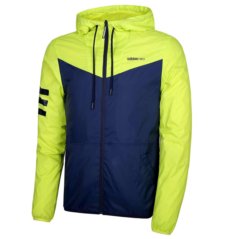 adidas阿迪达斯运动茄克外套男2017春新款三