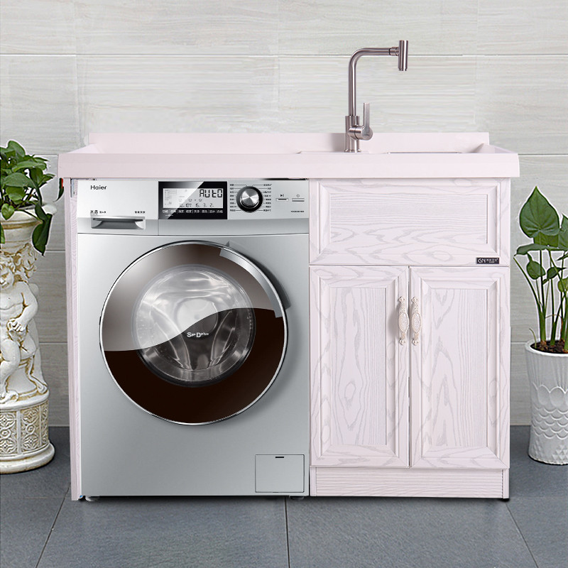 Guina 阳台洗衣柜落地滚筒洗衣机伴侣 贵娜卫