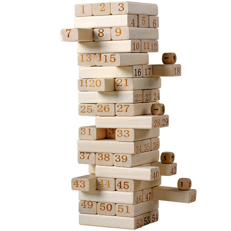 巧之木 积木玩具叠叠乐儿童益智拼装堆搭游戏