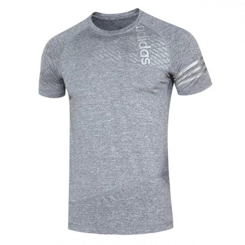 adidas阿迪达斯运动T恤2017夏季新款男装健身