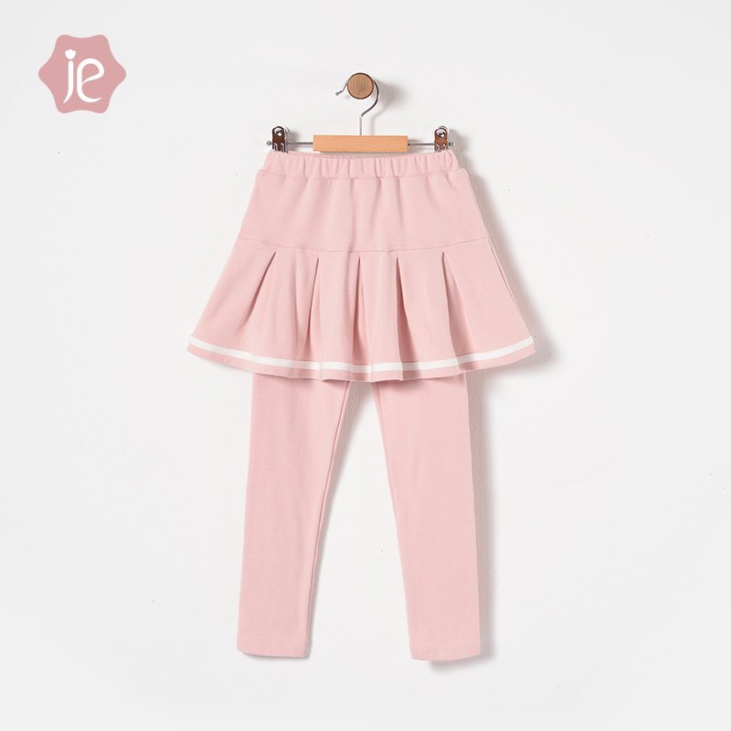 JE女童女童裙裤假两件套儿童拼接半身裙裤20