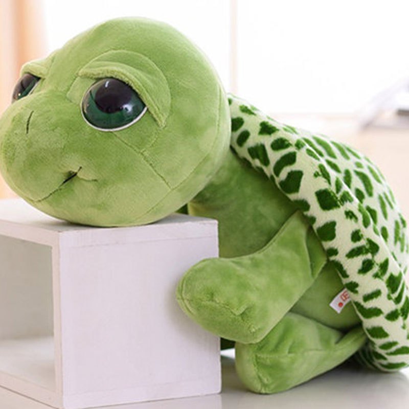 男女宝宝毛绒玩具乌龟毛绒大眼小海龟玩具乌龟玩具公仔乌龟玩偶抱枕送