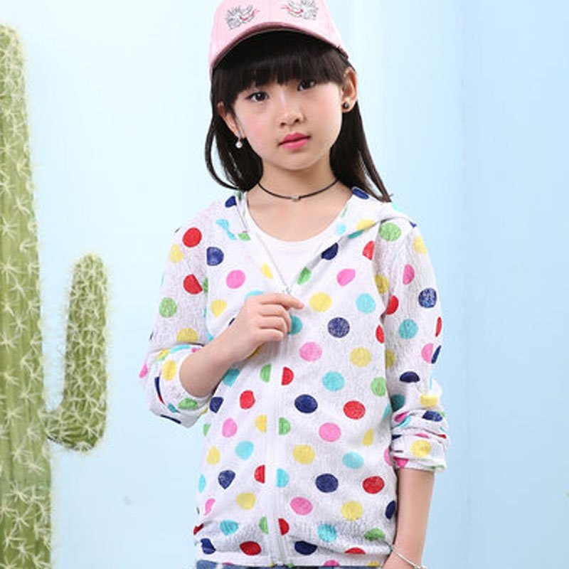 装中大童女装女大童小学生亲子防晒衣可爱卡通简约小清新多款多色可选
