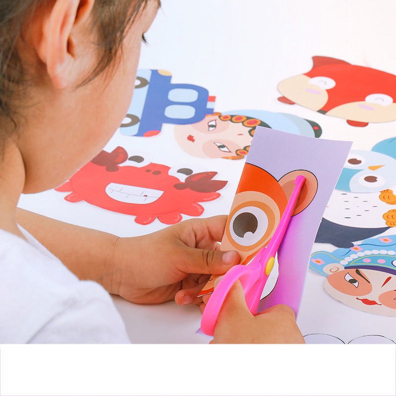益智创意折纸书玩具当季新品可爱卡通小孩子玩具-剪纸120张不含相册