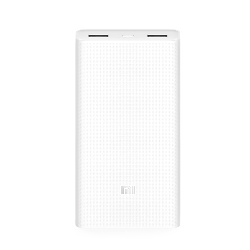 小米移动电源2 20000mah 白色