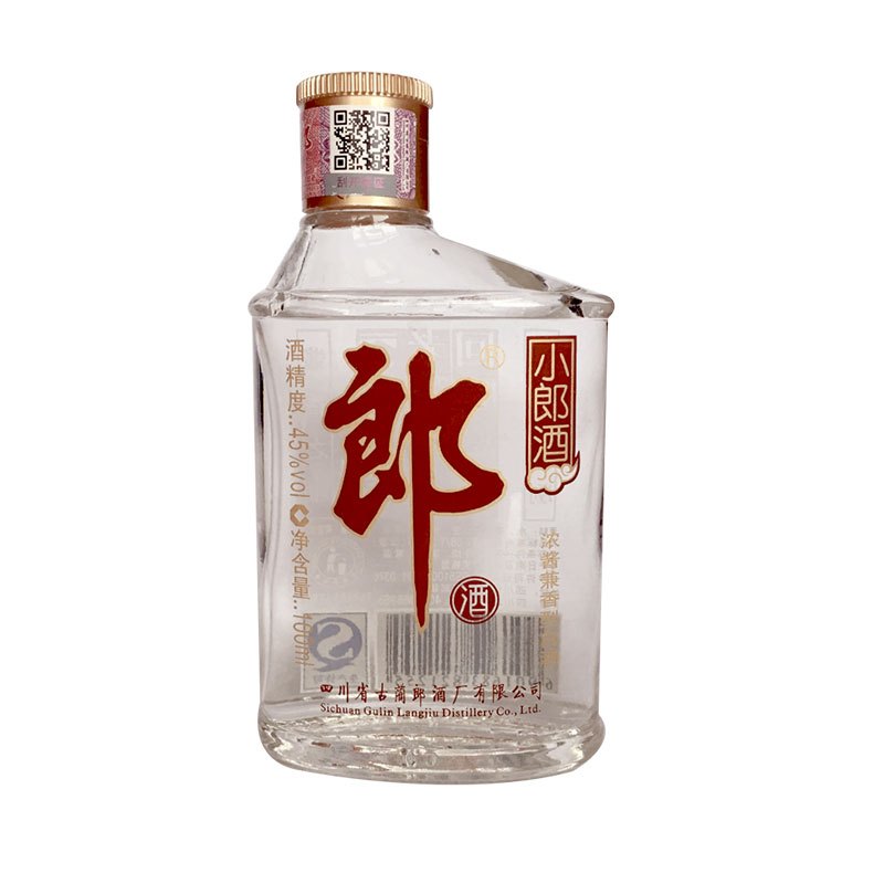 小郎酒歪嘴郎整箱45度100ml24瓶浓酱兼香型白酒