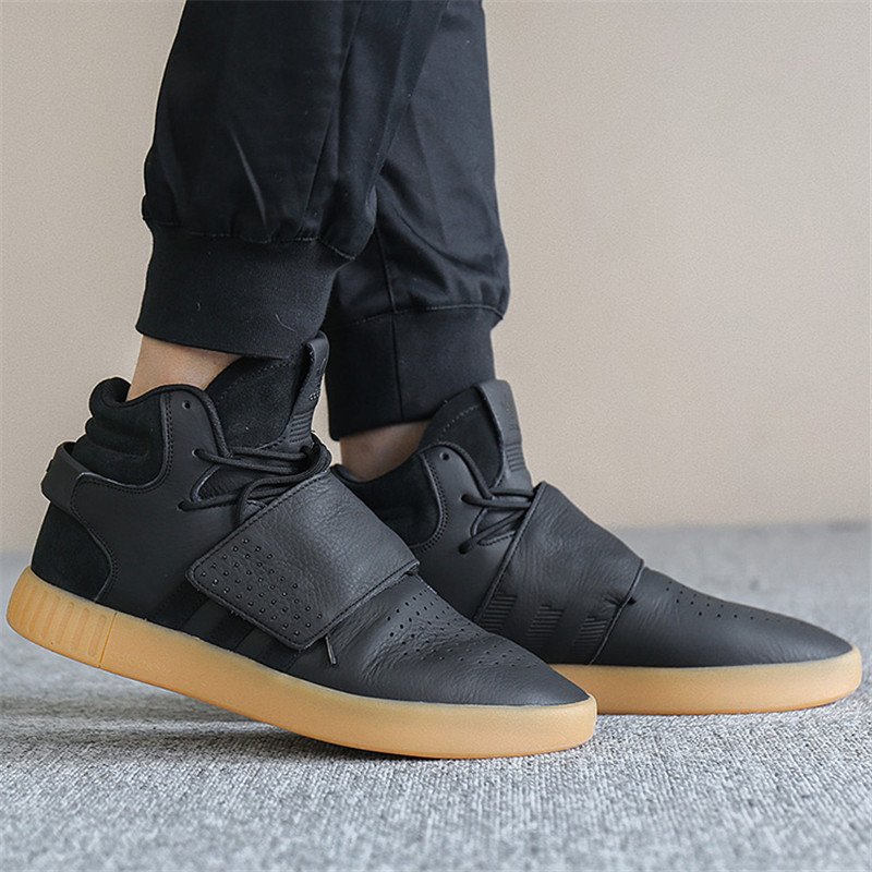 adidas/阿迪达斯 男子休闲鞋 三叶草 tubular高帮魔术贴休闲鞋板鞋 by图片