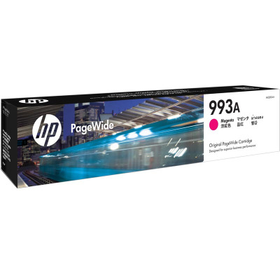 惠普(HP)M0J80AA 993A 红色墨盒(适用PageWide Pro 777hc 772zt 750dn/dw) 【993A/品红色8000页】