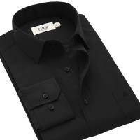 夜婷女士休闲裤和杉杉黑色衬衫男长袖 中年商务休闲春秋季免烫纯色正装衬衣L5哪个好_对比区别_参数对比-苏宁易购