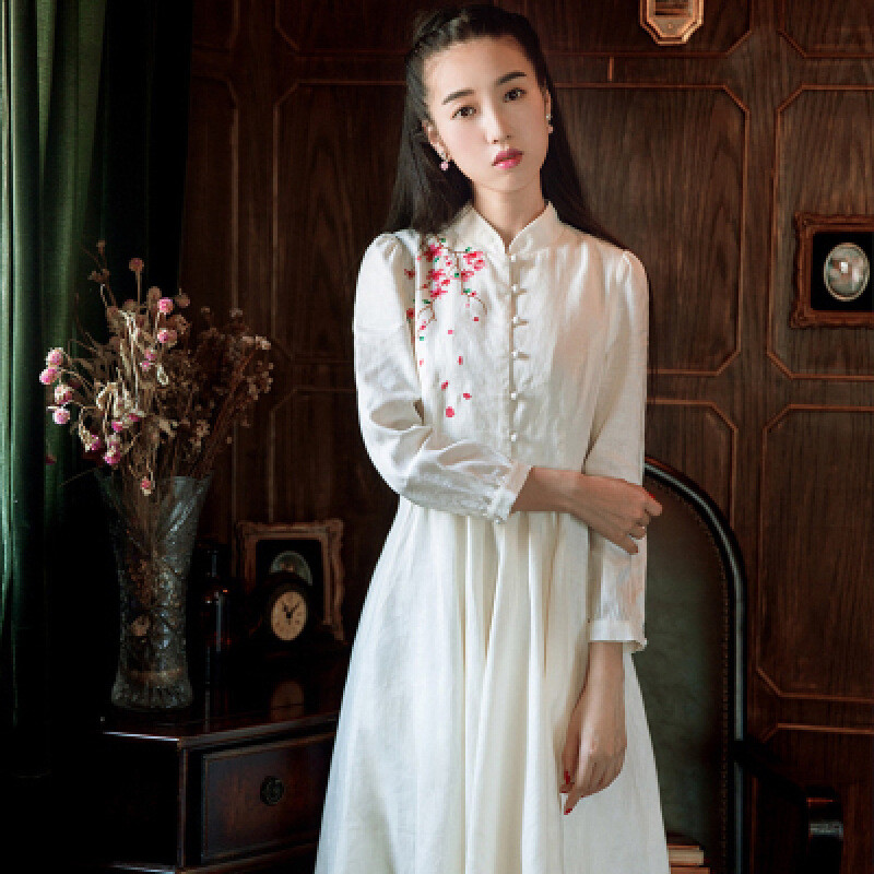 民国风系列 连衣裙 班服 典雅 统一服装l5