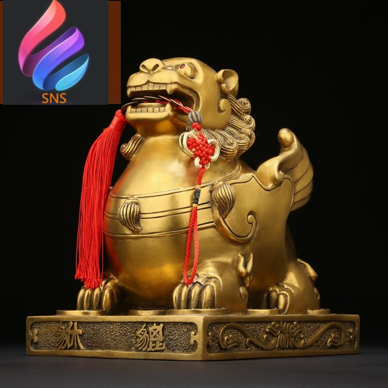 纯铜飞天小貔貅摆件家居公司店铺风水摆件6699h1