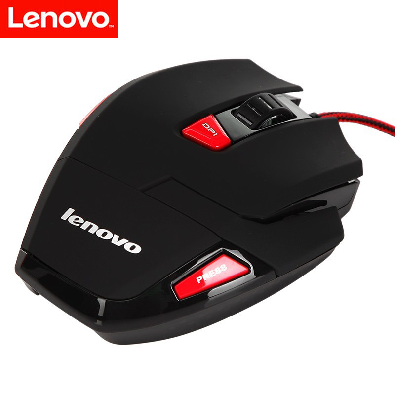 lenovo/联想 m600原装有线鼠标 usb游戏鼠标可调节lol版鼠标多功能