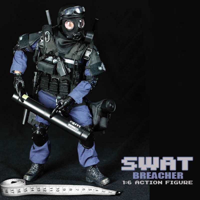 1/6兵人模型套装swat12寸人偶特种部队玩具特警男礼物