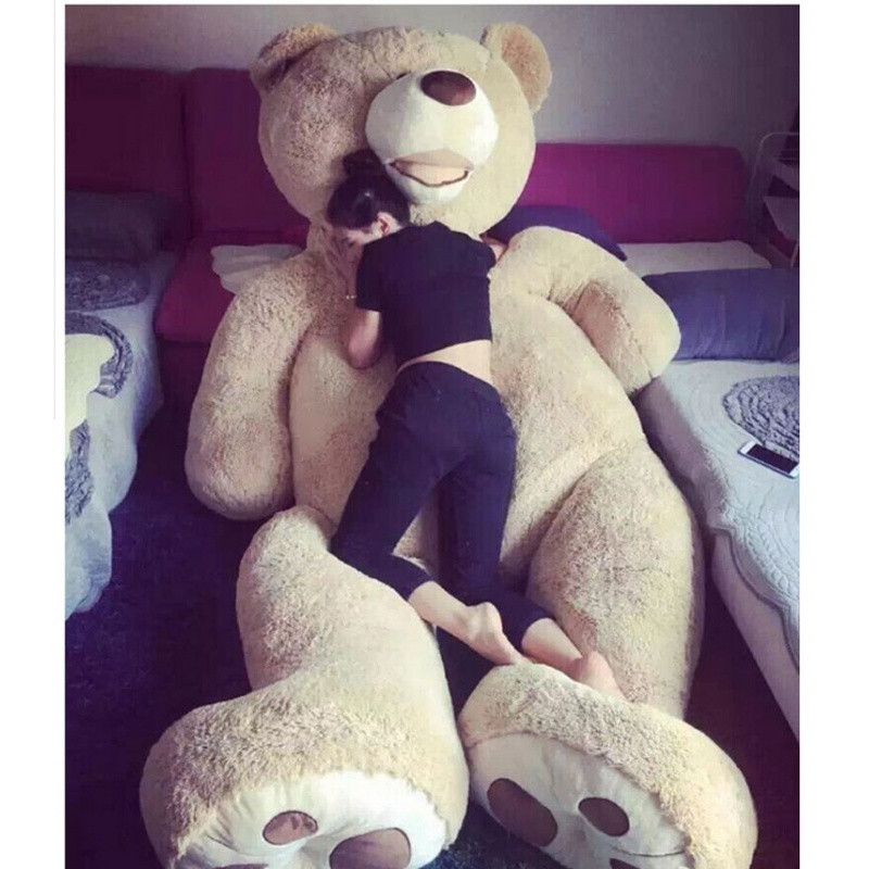 大熊2米大号泰迪熊毛绒玩具送女友抱抱熊公仔布娃娃生日礼物