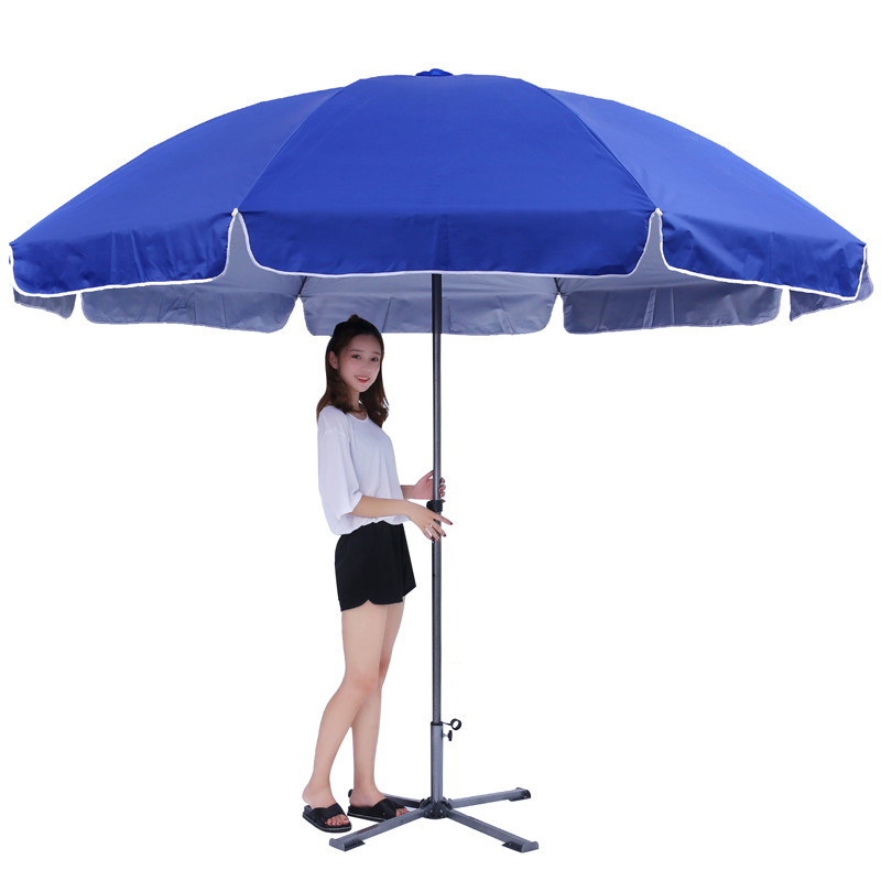 户外遮阳伞太阳伞广告伞沙滩伞大伞户外大雨伞摆摊广告3米双