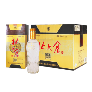 北大仓柔和年份酒3浓香型50度500ml*6瓶整箱装白酒 东北特产