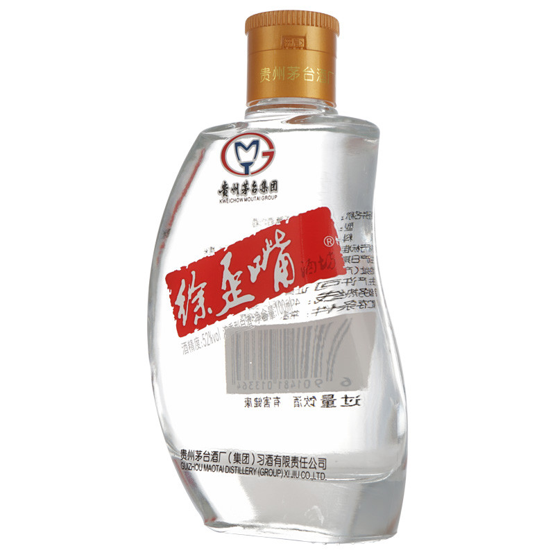 徐歪嘴酒坊 小酒 100ml 浓香型白酒 红标52度100ml/瓶】_【美食百货】