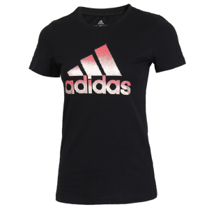 阿迪达斯ADIDAS 女子训练系列 W MH BOS TEE 透气舒适运动短袖T恤DY7732 D