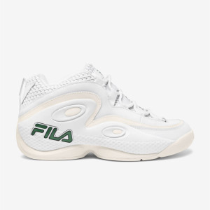 官方正品 Fila斐乐 Grant Hill 3 耐磨防滑 舒适缓震运动篮球鞋男 灰色/1BM01754 海外直邮