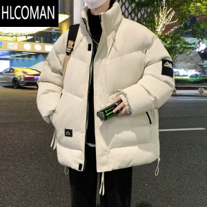 HLCOMAN大码棉衣男冬季潮牌加厚棉袄加肥加大胖子宽松p暖棉服外套300斤