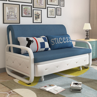 沙发床两用可折叠小户型多功能客厅双人1.8米书房1.5单人布艺简易