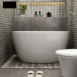 亚克力浴缸家用闪电客小户型卫生间1.2米普通成人简易迷你单人坐式