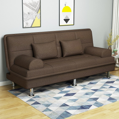 沙发床两用简易CIAA可折叠多功能双人三人小户型客厅租房懒人布艺沙发