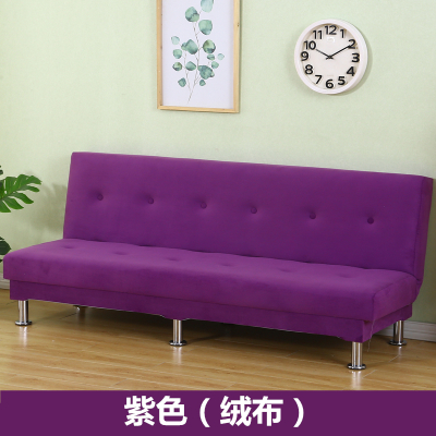 网红款小户型沙发可折叠沙发床理发店CIAA简易沙发店铺发廊黑皮革沙发