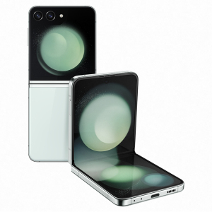 2023年新款 三星Galaxy Z Flip5 5G (SM-F7310) 8GB+512GB 冰薄荷 移动联通电信全网通5G折叠屏手机 flip5新品 海外版