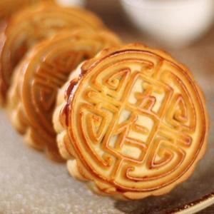 广式五仁月饼大个糕点零食传统老式手工五仁中秋月饼