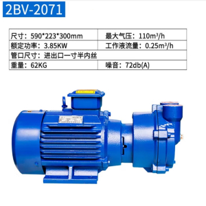 法耐(FANAI) 2BV系列水环式真空泵工业用高真空水循环真空泵压缩机