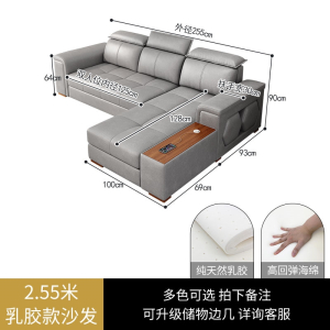 多功能折叠沙发床手逗两用家用可伸缩坐卧小户型双人客厅网红款科技布
