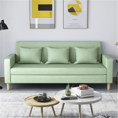 曼莎佳人沙发小户型现代简约双人三人网红款客厅沙发出租屋公寓经济小沙发