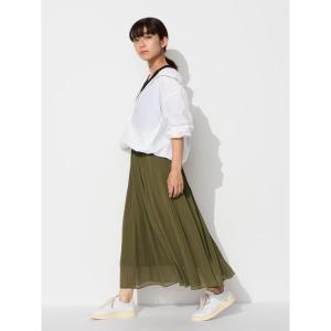 优衣库(UNIQLO)女士优雅简约舒适耐磨休闲半身裙 海外直邮472495_09