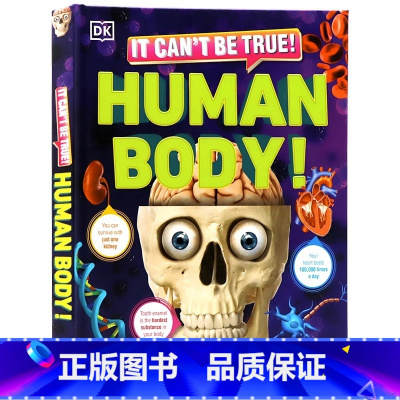 [正版]不是真的吧 人体 DK百科 英文原版 It Can't Be True Human Body 少儿身体构造科普