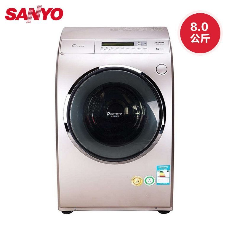 三洋(SANYO) XQG60-L832BCX 6公斤 滚筒洗衣机