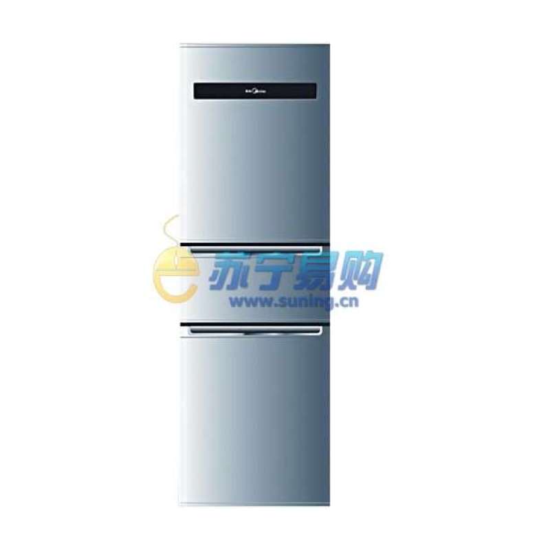 美的冰箱BCD-210TSMX(闪白银精彩)(JDXX)