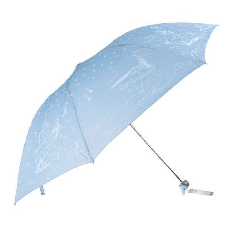 天堂牌303E都市丽人三折晴雨伞(青)