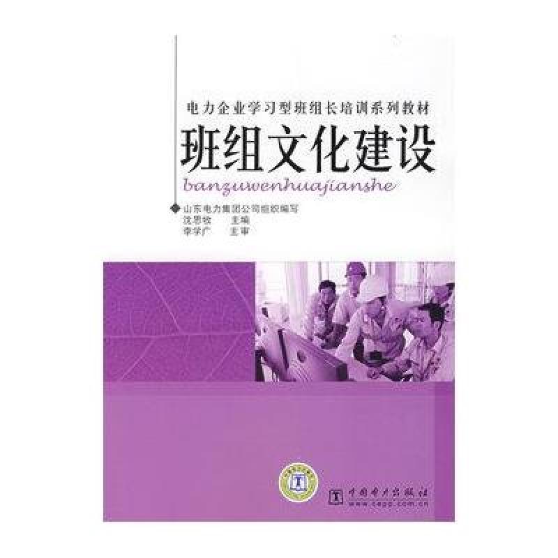 班组文化建设/电力企业学习型班组长培训系列教材