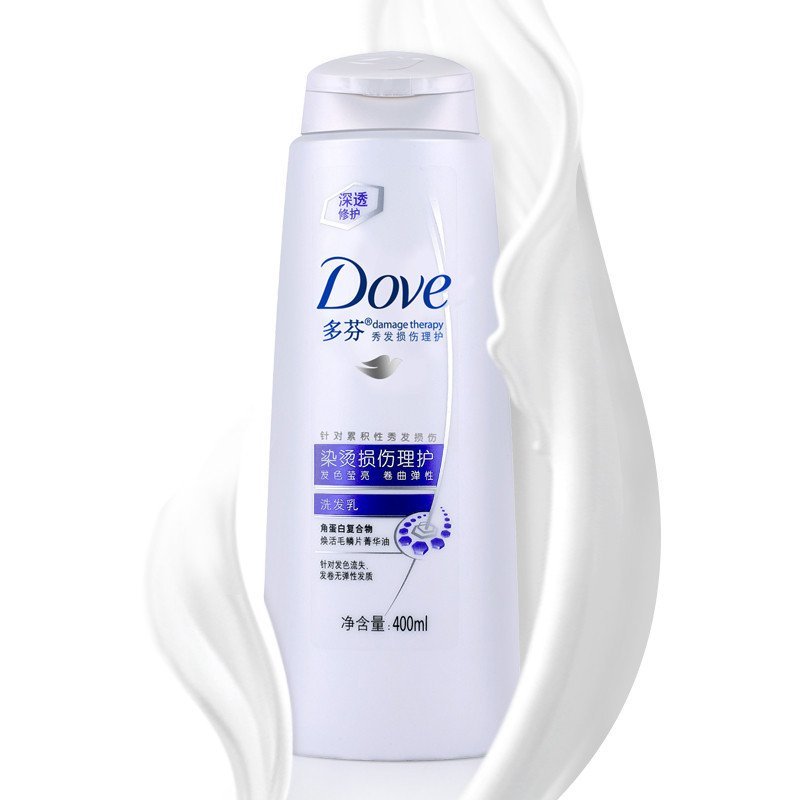 多芬染烫损伤理护洗发乳400ml