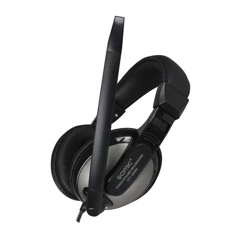 电音耳麦耳机 DT-2699(铁银灰)