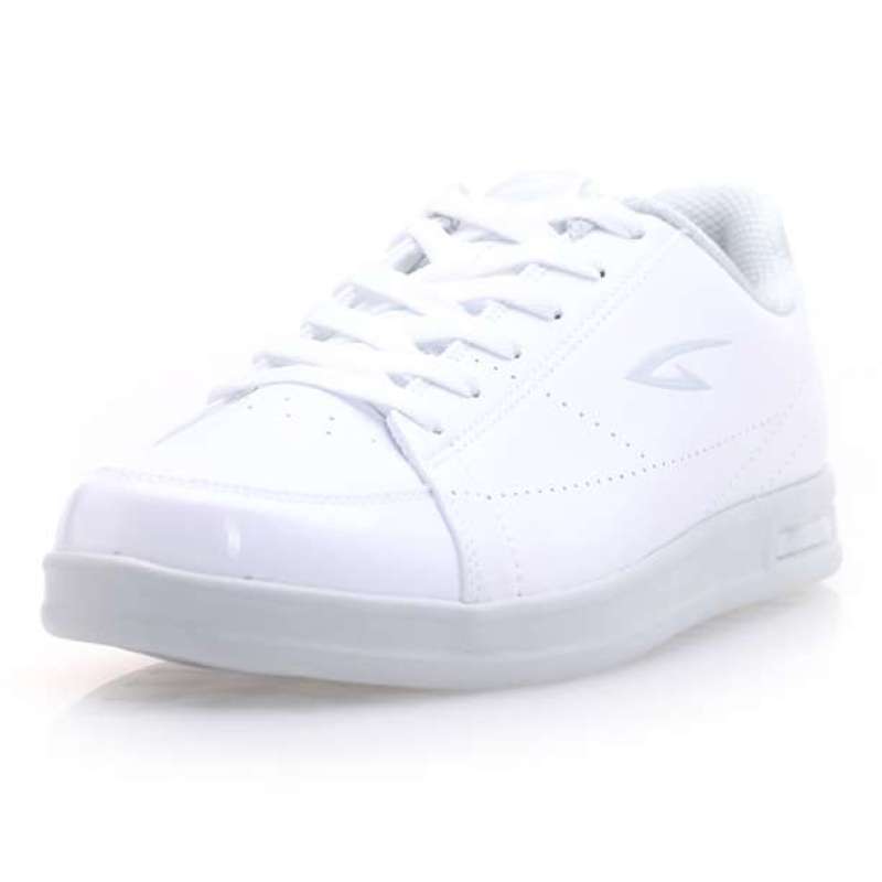 德尔惠男板鞋52213857白色(40)