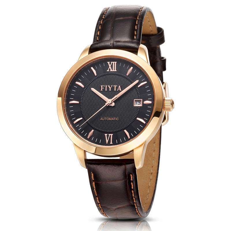 【飞亚达(fiyta)系列】飞亚达经典系列男士黑色机械手表ga8450.