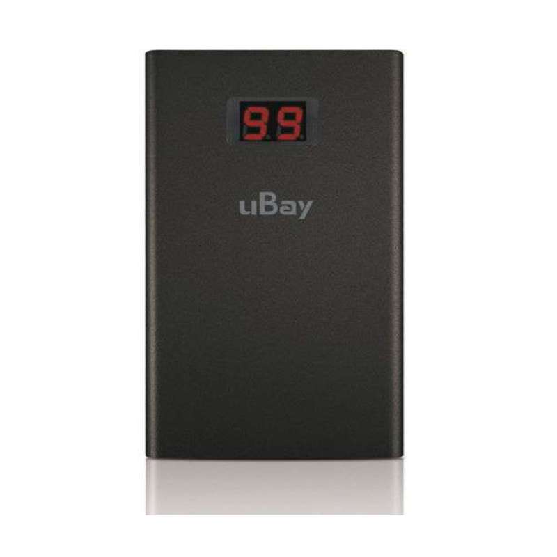 ubay 移动电源 U1电量数显 5000mAh 黑