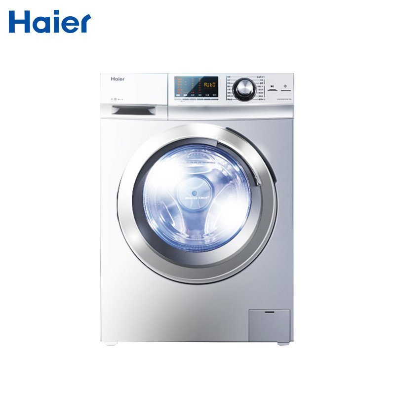 海尔（Haier）XQG70-B10266 SN 7公斤变频滚筒洗衣机（银灰色）