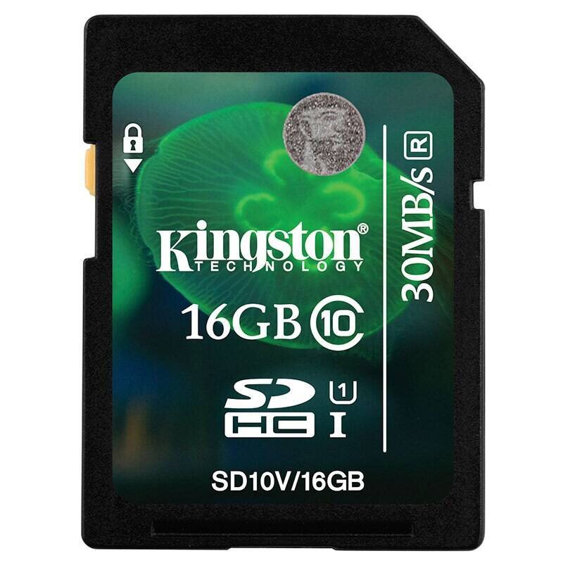 金士顿 8G(CLASS10)SDHC存储卡/内存卡(SD10V/8GB)