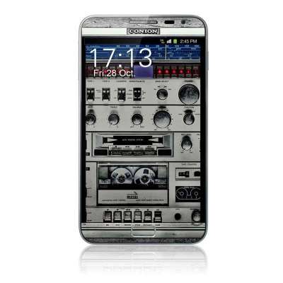 ideaskin三星i9220保护膜双卡录音机二